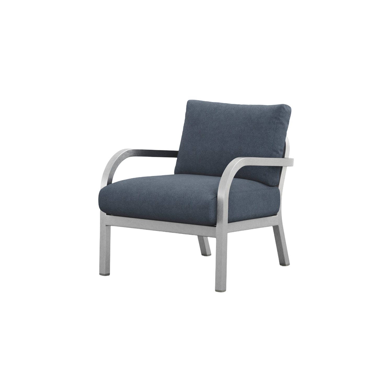 Navy® Lounge Armchair - Hand Brushed