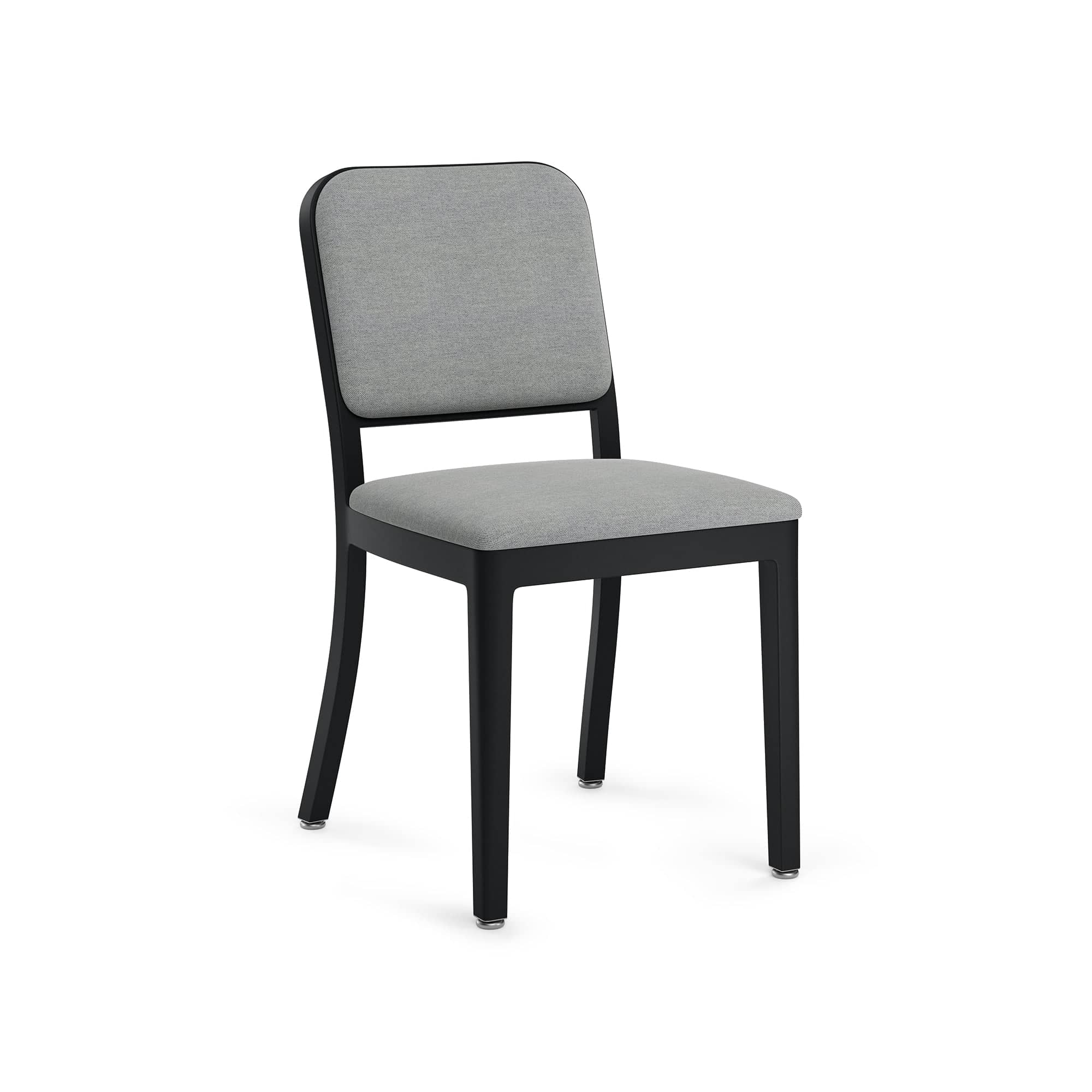 Navy® Officer side chair by Jasper Morrison - Black powder-coated