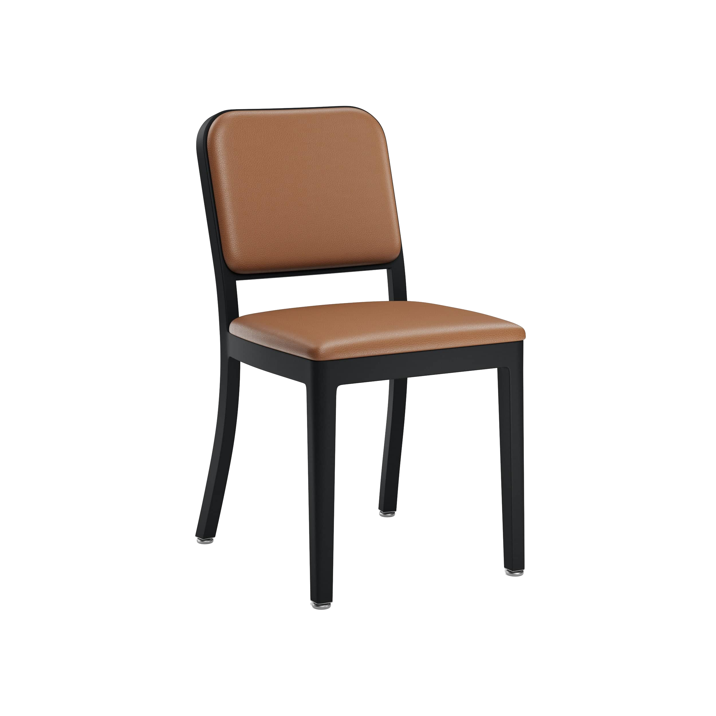 Navy® Officer side chair by Jasper Morrison - Powder-coated black