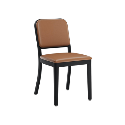 Navy® Officer side chair by Jasper Morrison - Black powder-coated