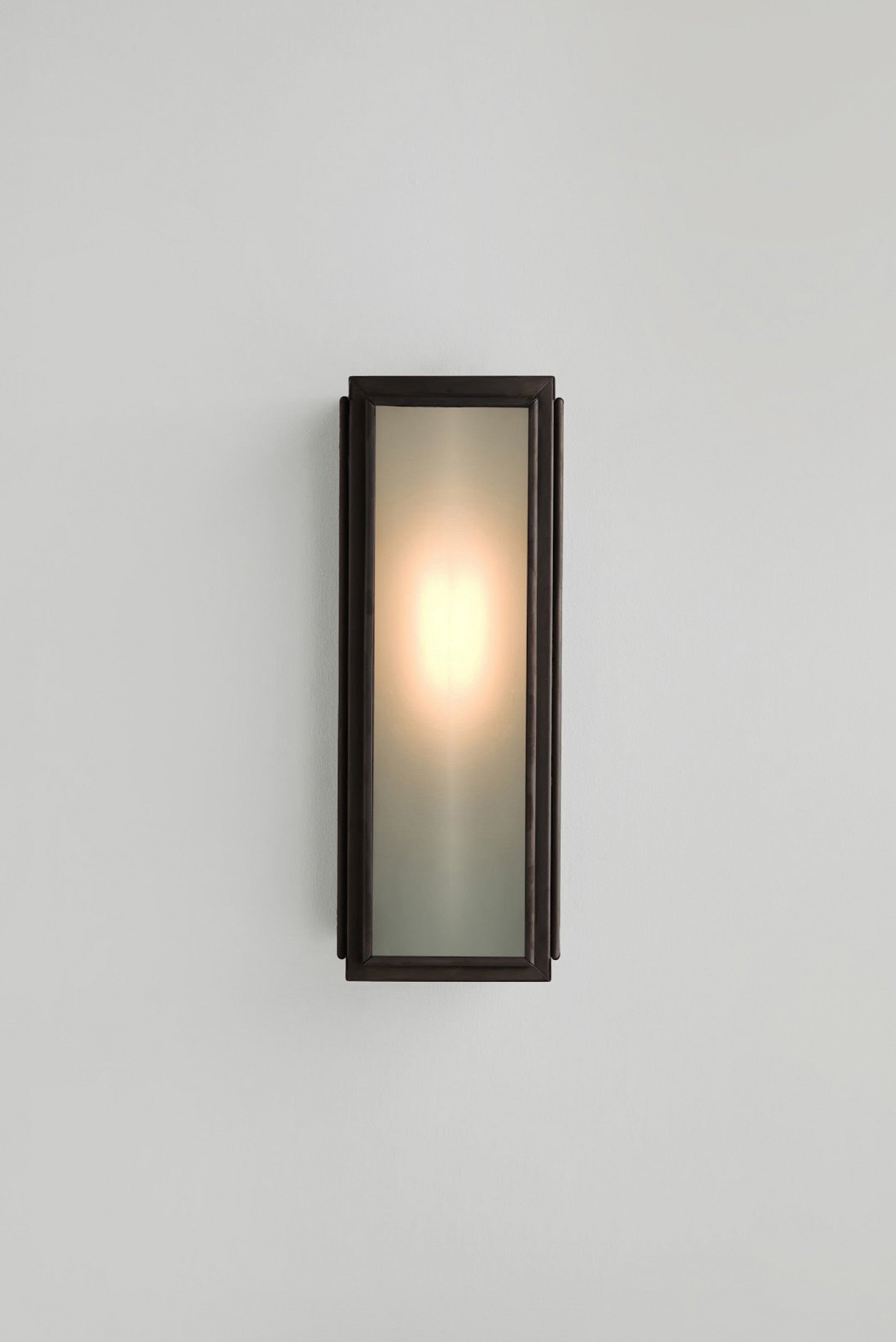 Narrow box wall light 7649