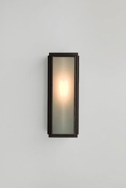 Narrow box wall light 7649