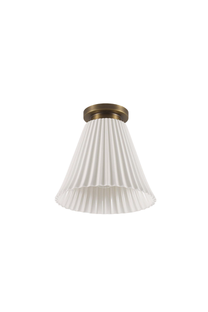 Hector pleat ceiling light
