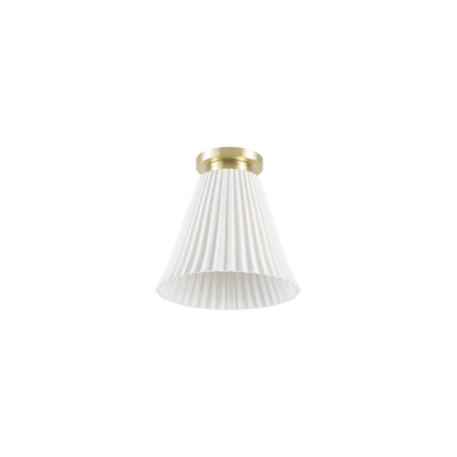 Hector pleat ceiling light
