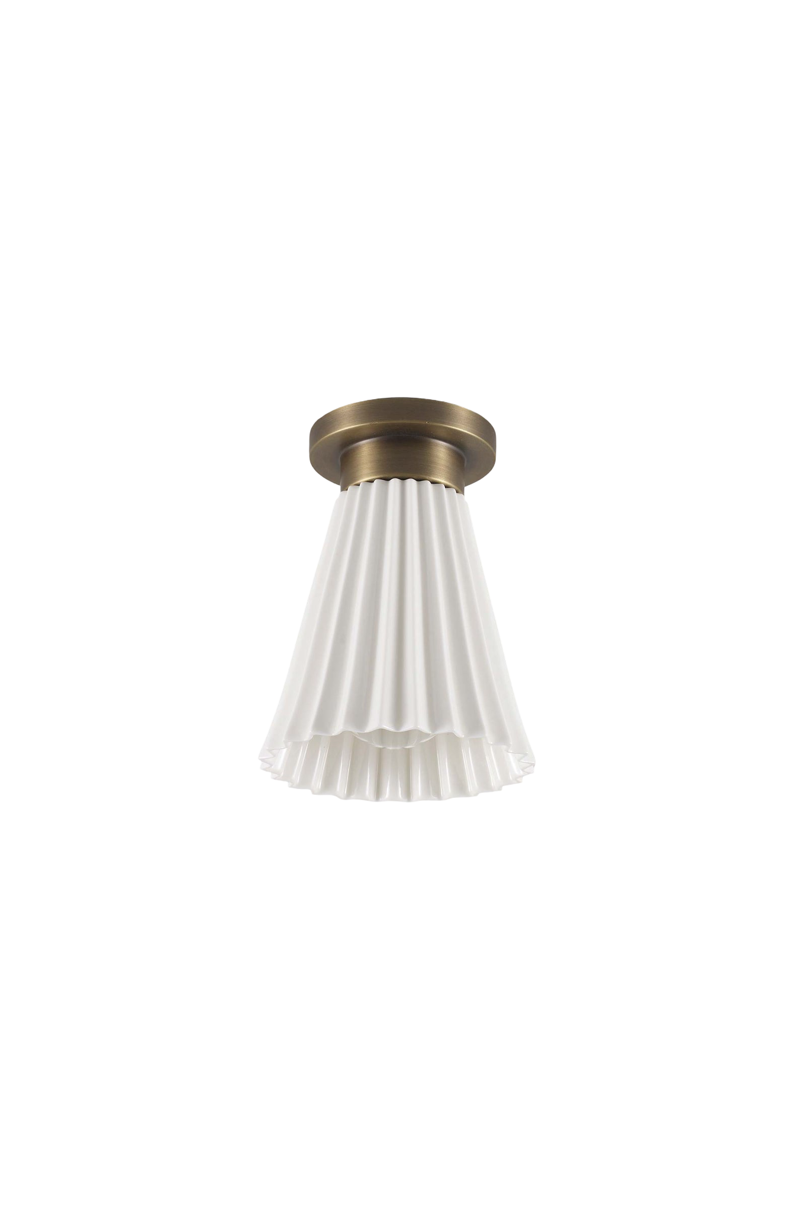 Hector pleat ceiling light