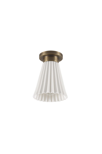 Hector pleat ceiling light