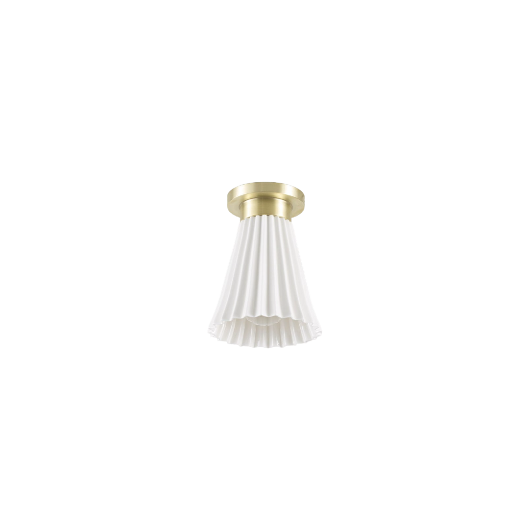 Hector pleat ceiling light
