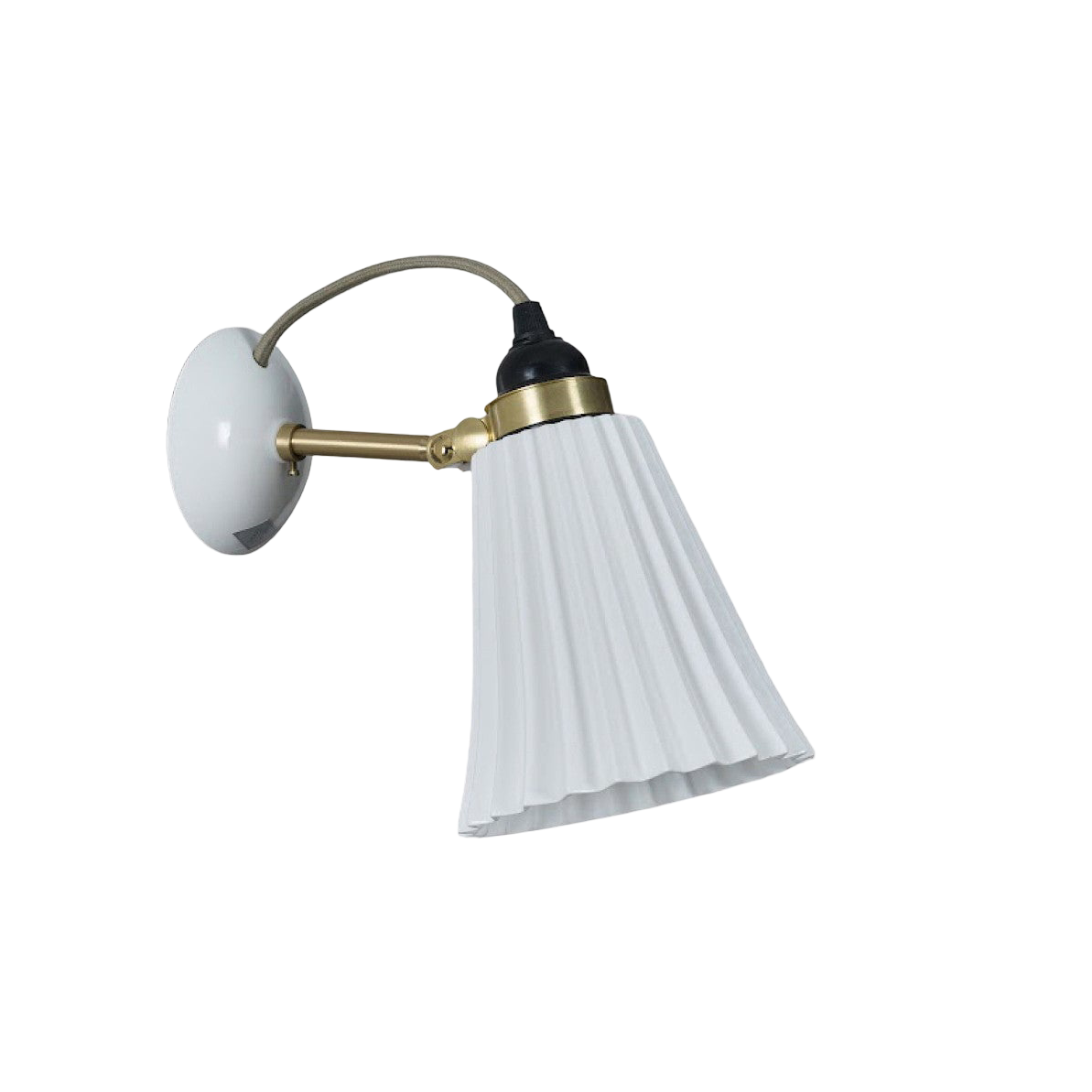 Hector Pleat medium wall light