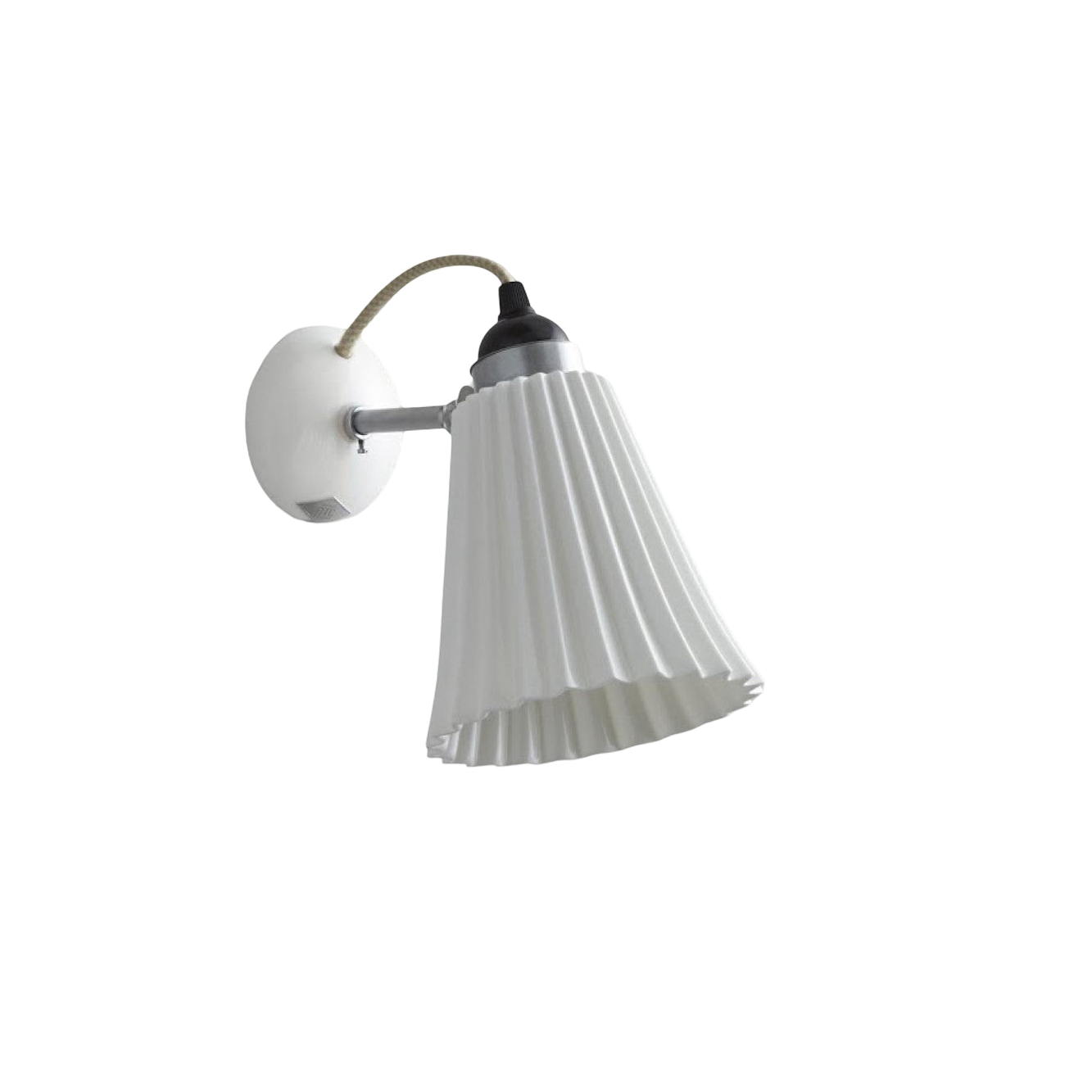 Hector Pleat medium wall light