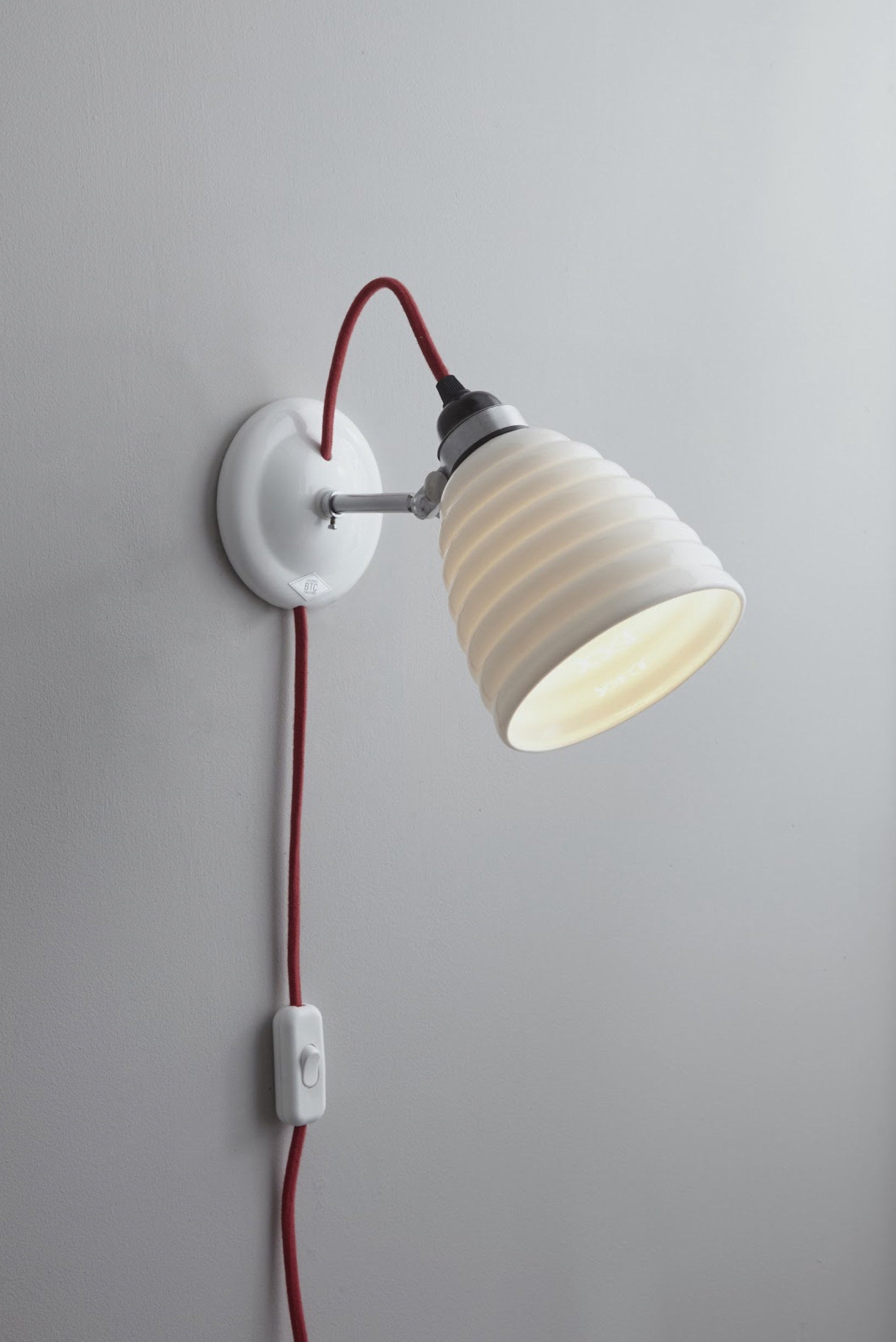 Hector Bibendum wall light - Plug, switch & cable