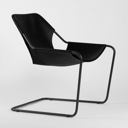 Paulistano chair in leather  (Indoor use)