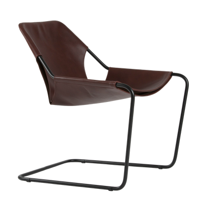 Paulistano chair in leather  (Indoor use)
