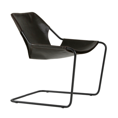Paulistano chair in leather  (Indoor use)