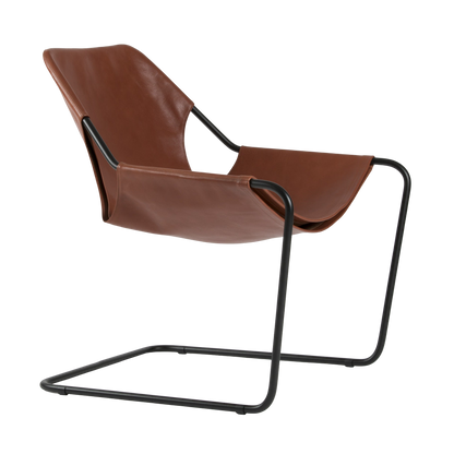 Paulistano chair in leather  (Indoor use)