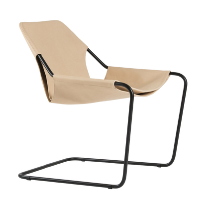 Paulistano chair in leather  (Indoor use)