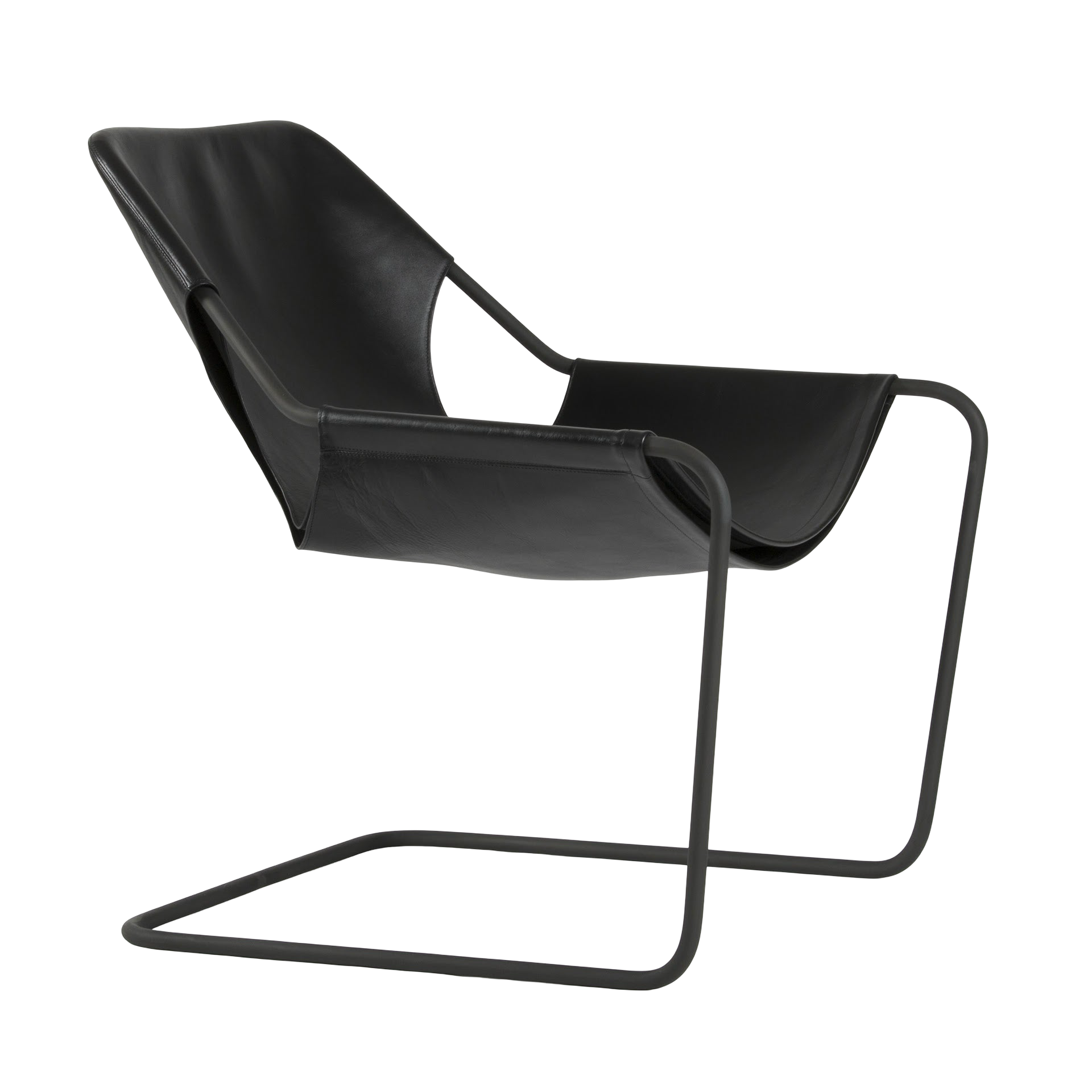 Paulistano chair in leather  (Indoor use)