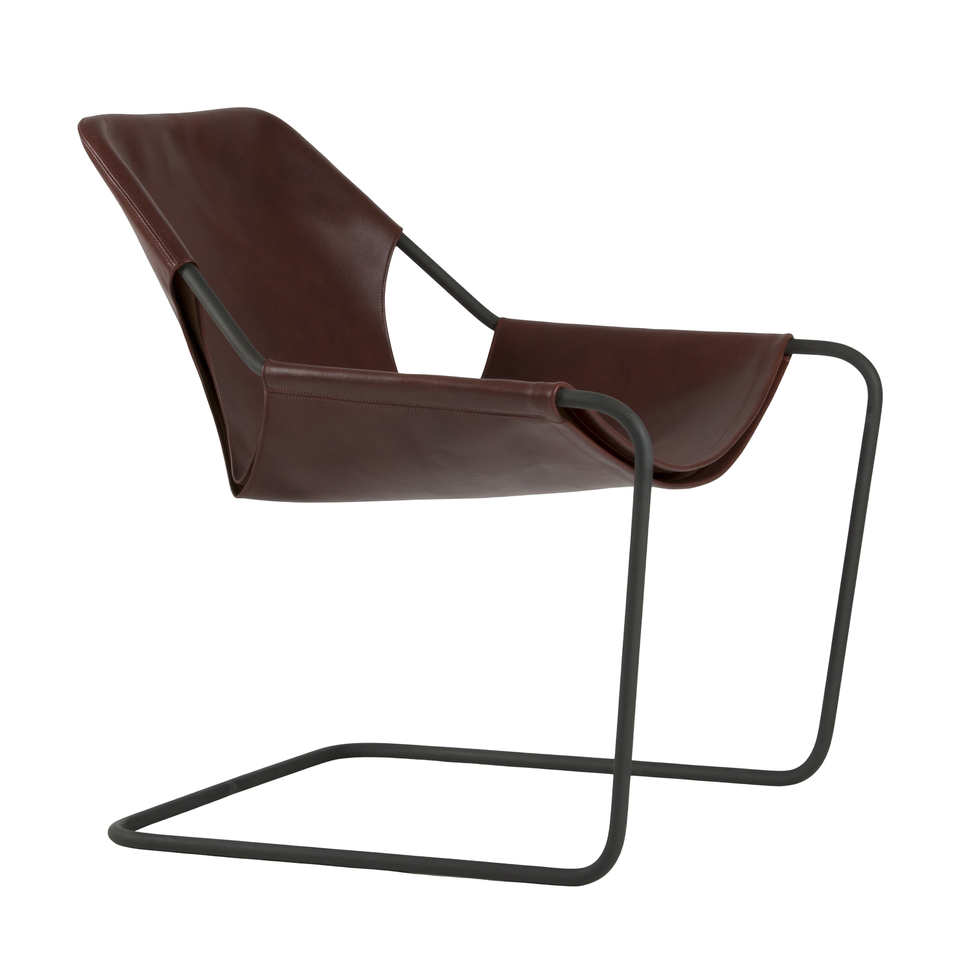 Paulistano chair in leather  (Indoor use)