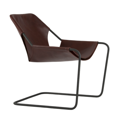 Paulistano chair in leather  (Indoor use)