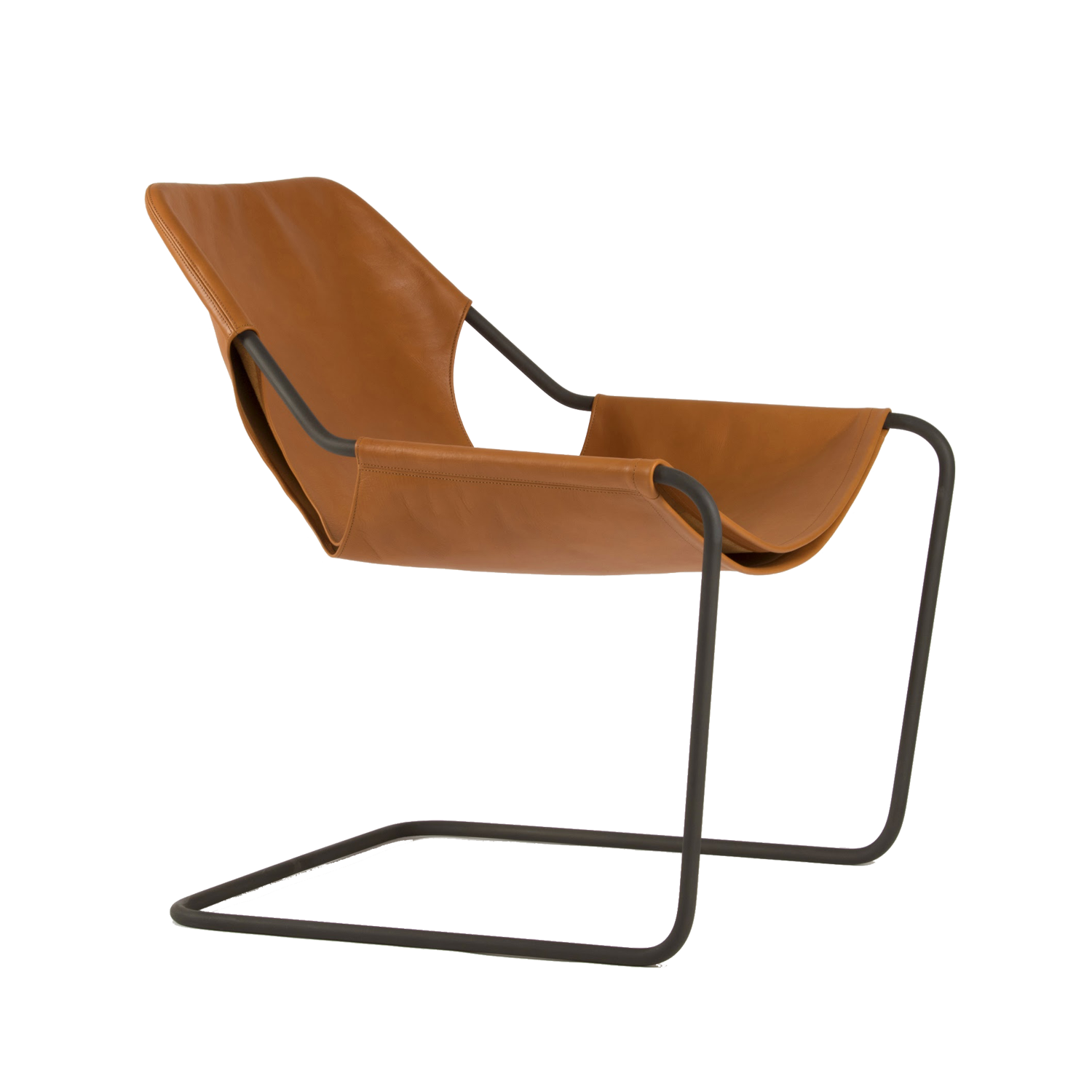 Paulistano chair in leather  (Indoor use)