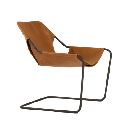 Paulistano chair in leather  (Indoor use)