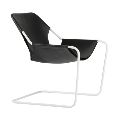 Paulistano chair in leather  (Indoor use)