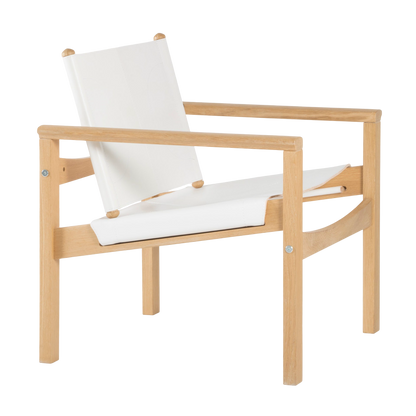 Peglev armchair in leather