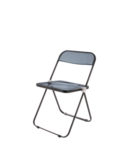 Plia Chair - Smoky Grey/Chrome