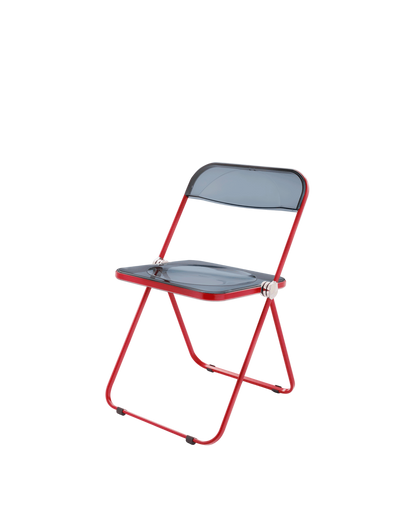 Plia Chair - Smoky Grey/Chrome