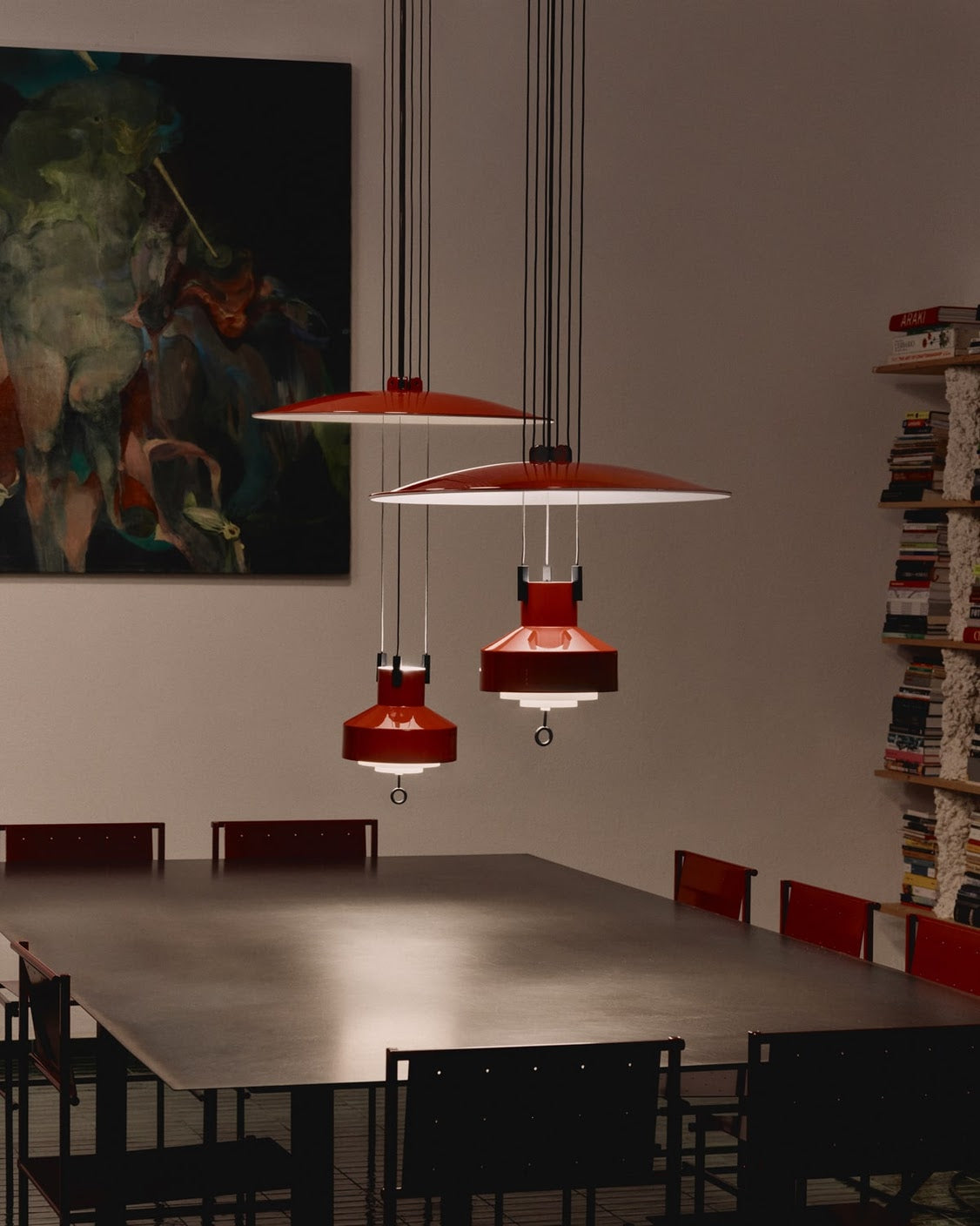 Saliscendi ceiling lamp