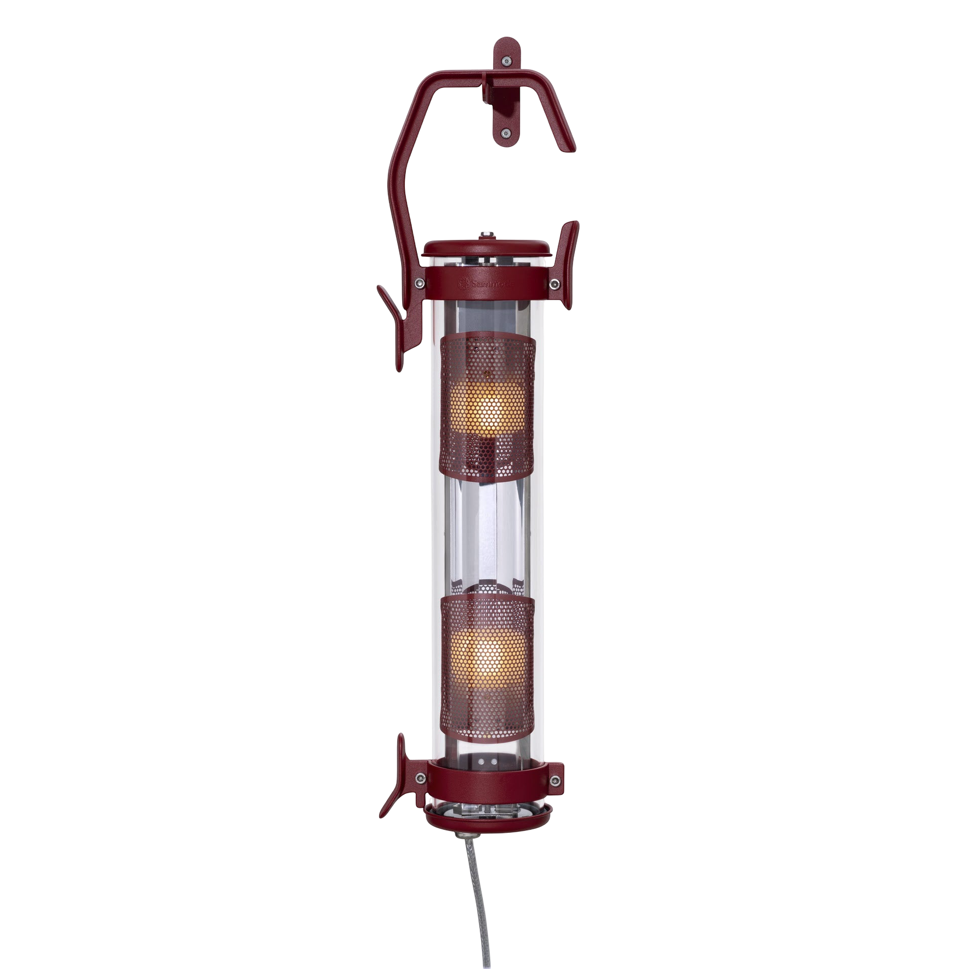 Balke portable light - Marsala/Silver