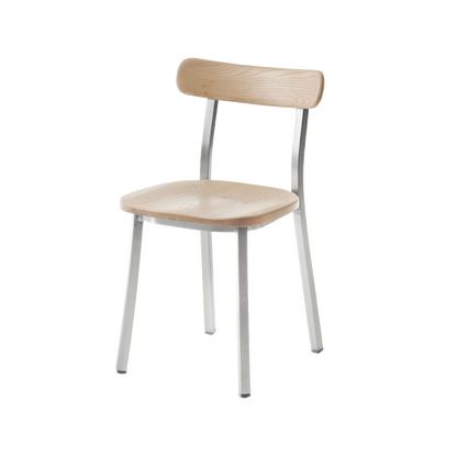 Utility side chair by Jasper Morrison - Hand Brushed