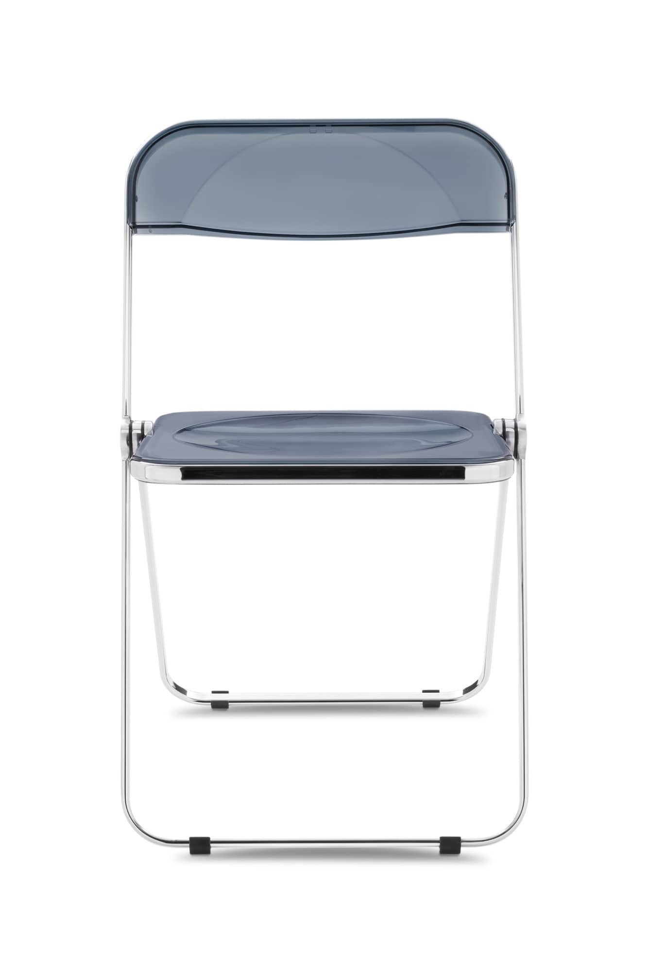 Plia Chair - Smoky Blue/Chrome