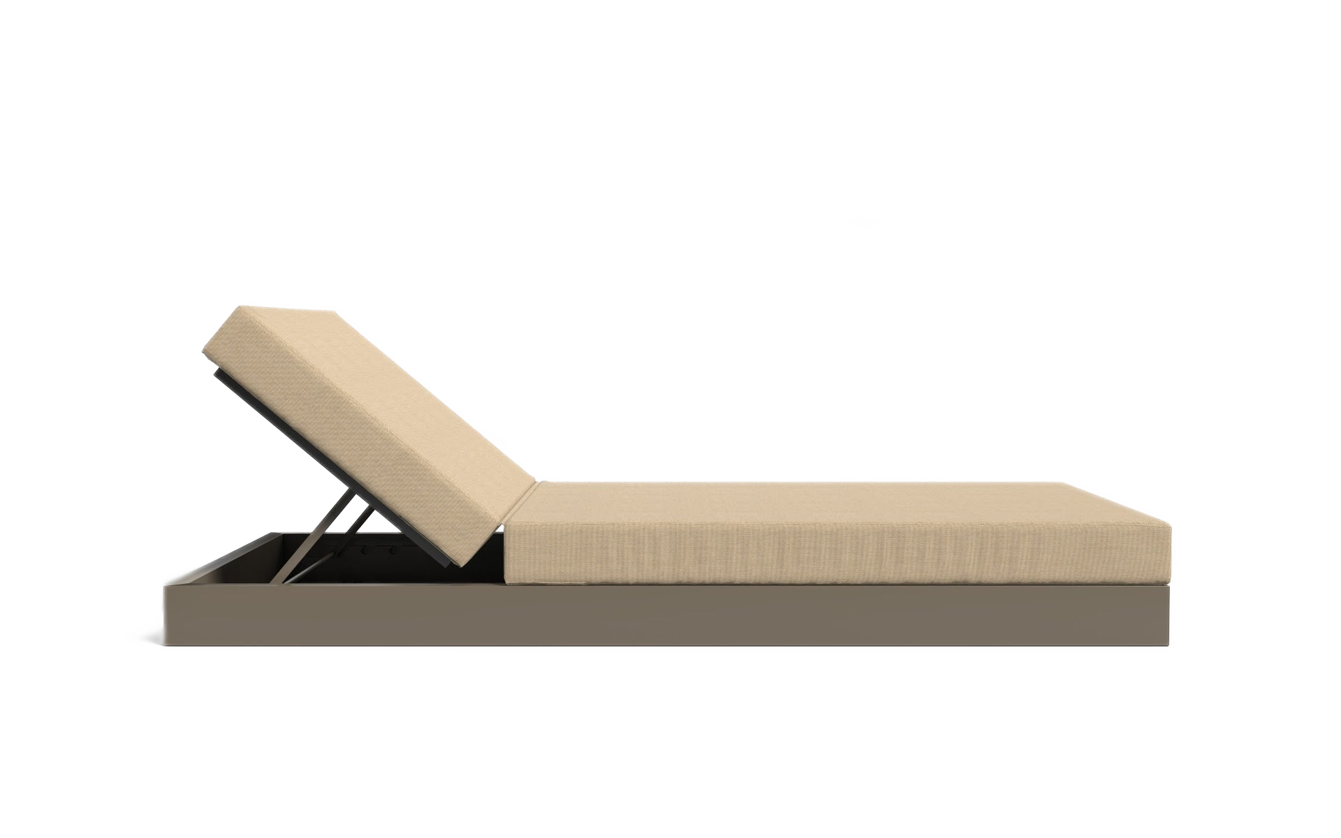 Chill Bed with backrest 100