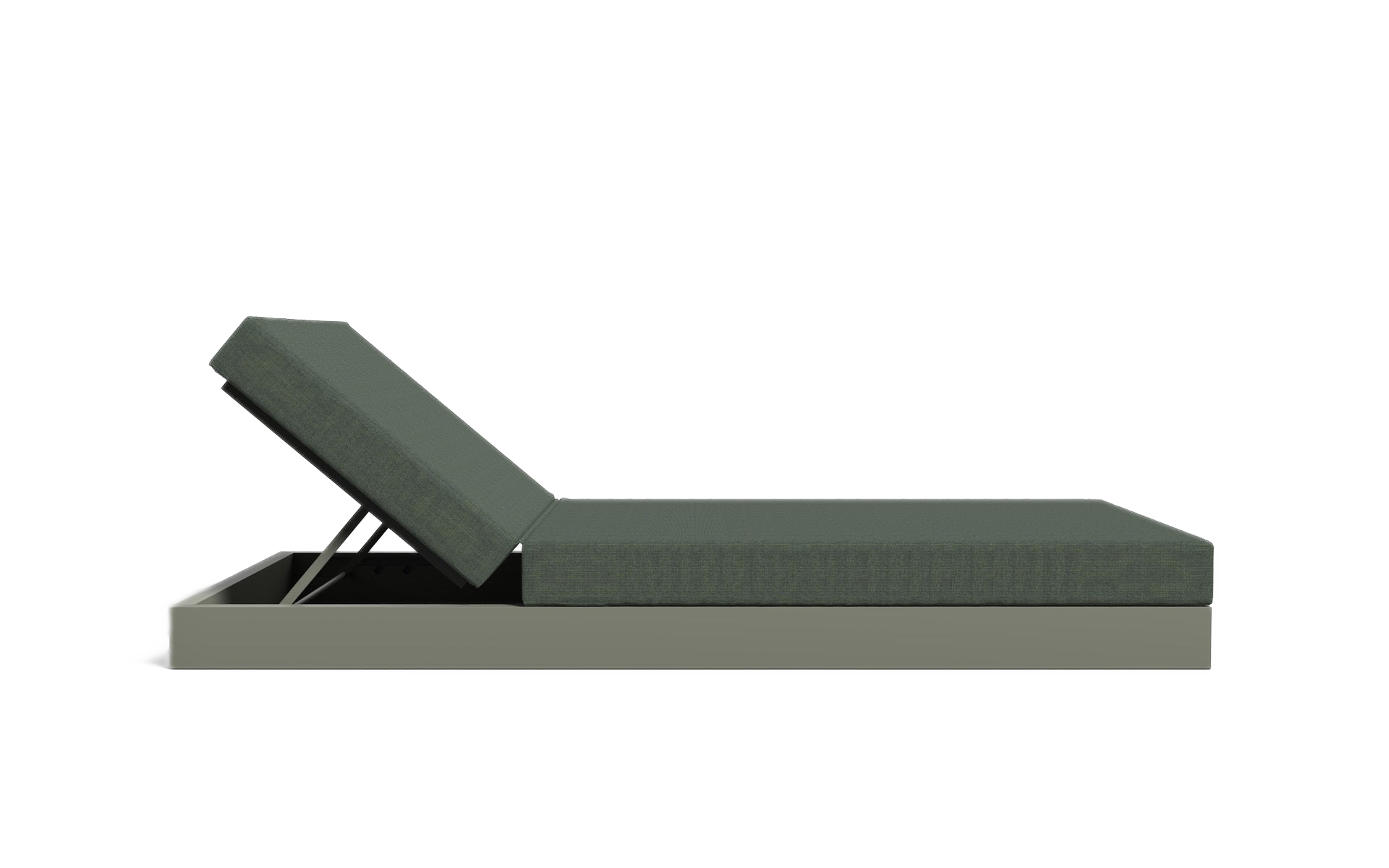 Chill Bed with backrest 100