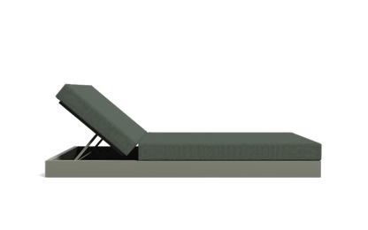 Chill Bed with backrest 100