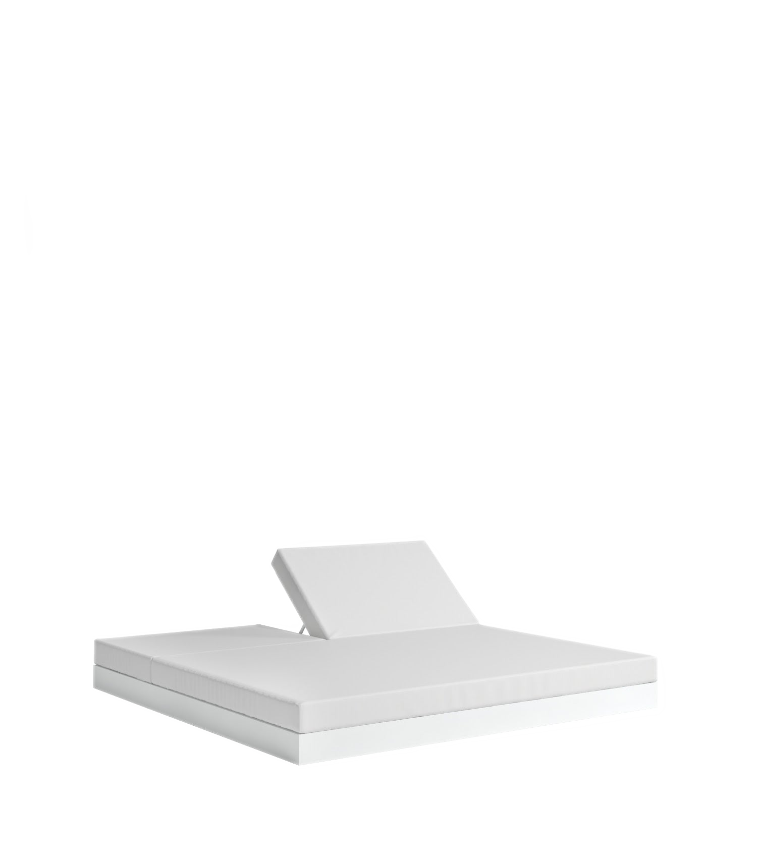 Chill Bed with backrest 200