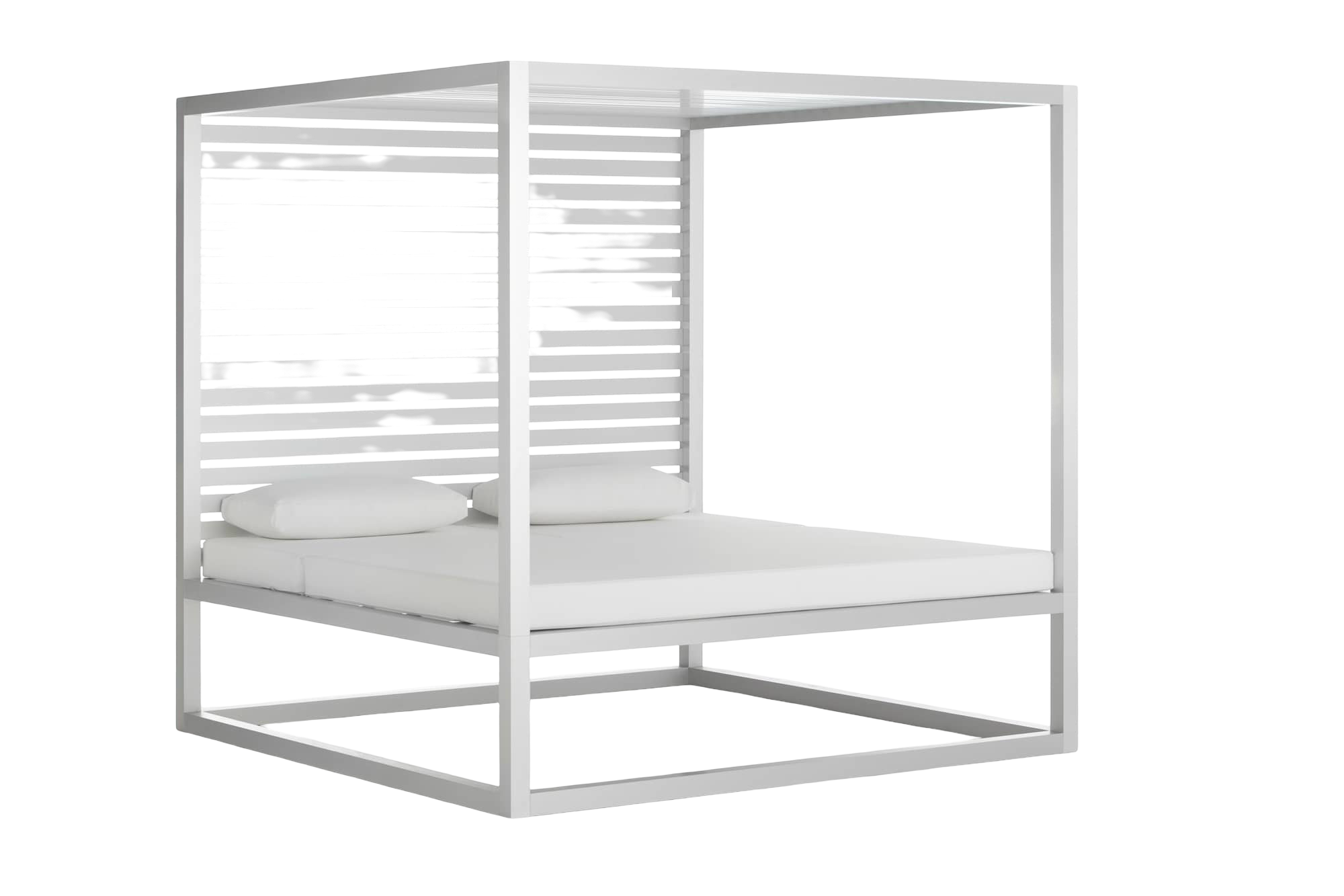 Elevated Daybed Fixed slats