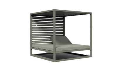 Elevated Daybed Fixed slats