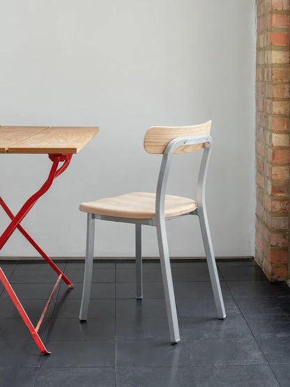 Utility side chair by Jasper Morrison - Hand Brushed