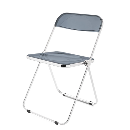 Plia Chair - Smoky Blue/Chrome