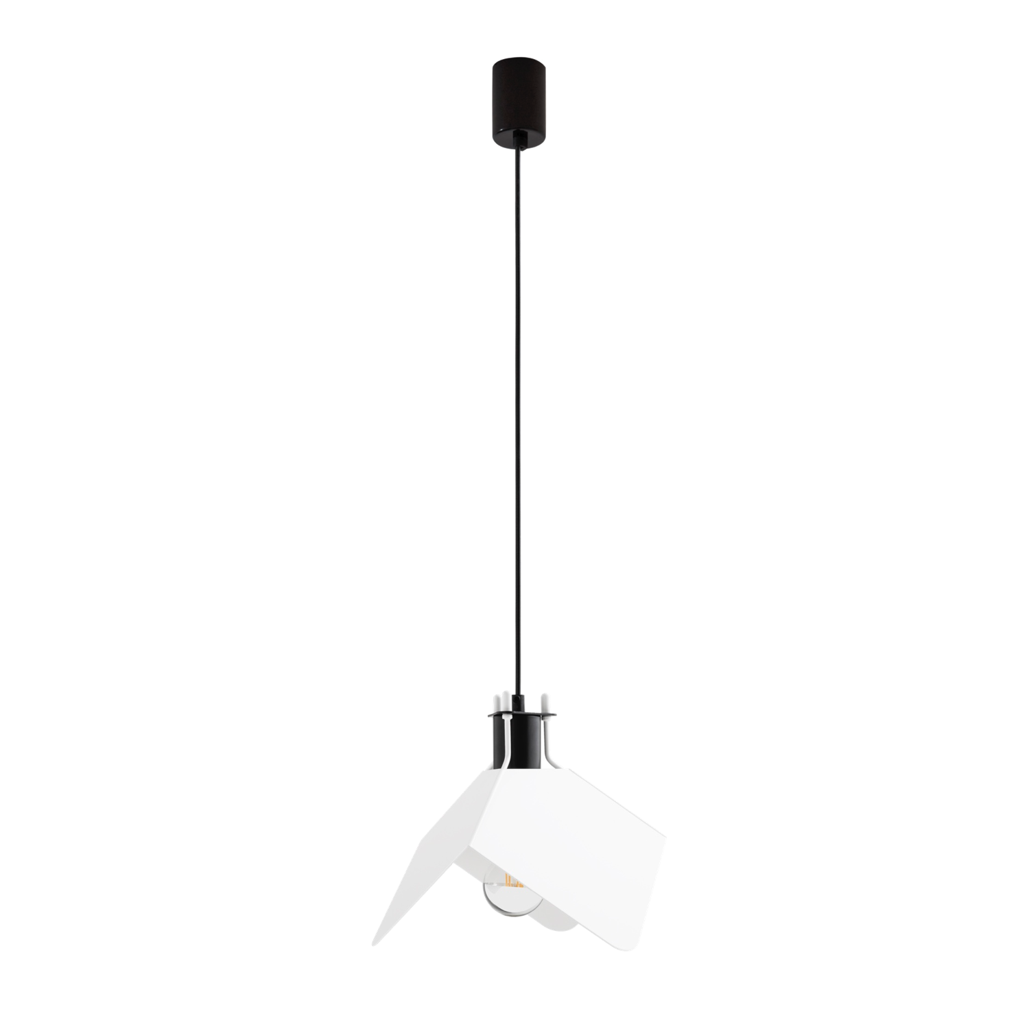 Triedro ceiling lamp