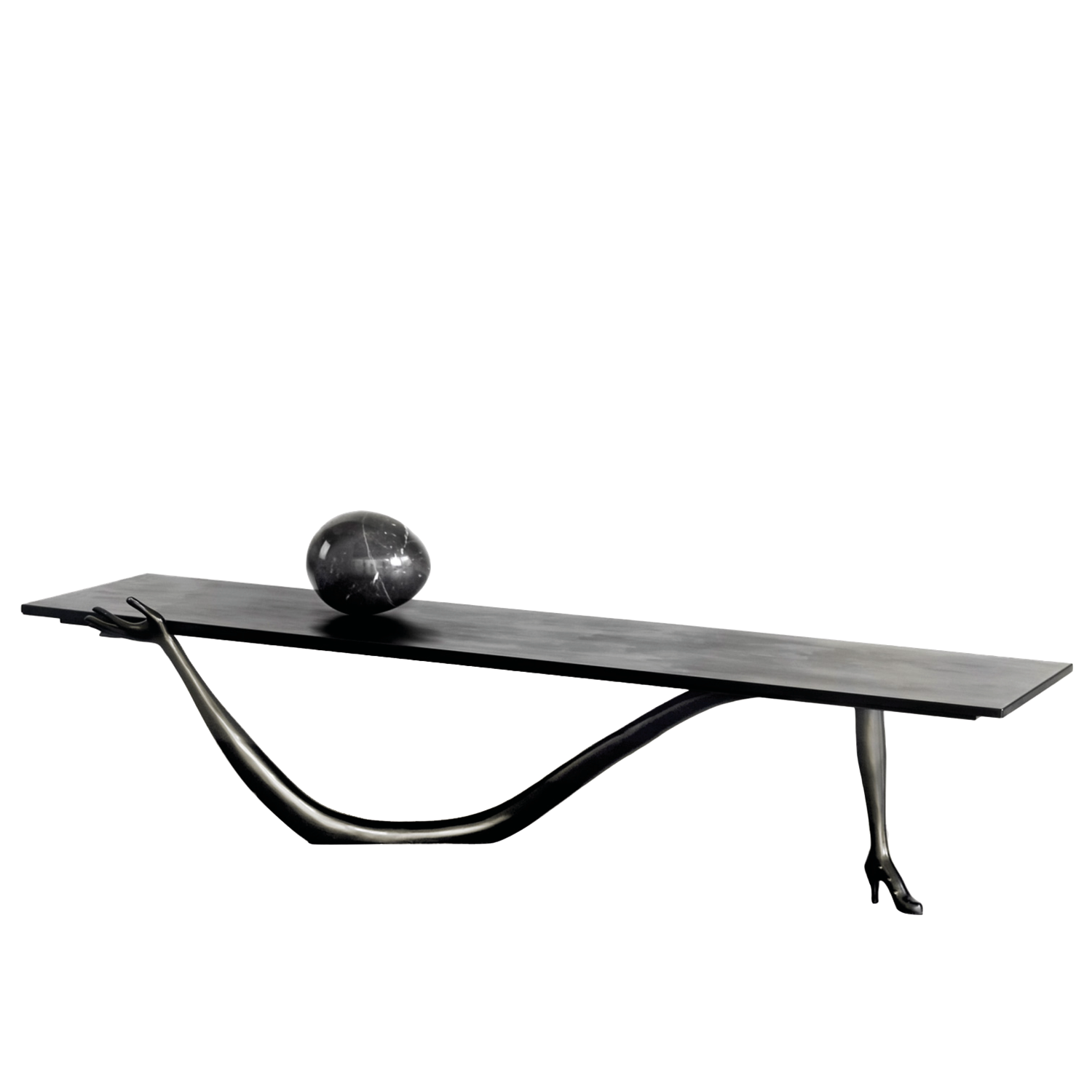 Leda Sculpture Low Table - Black Label Limited edition