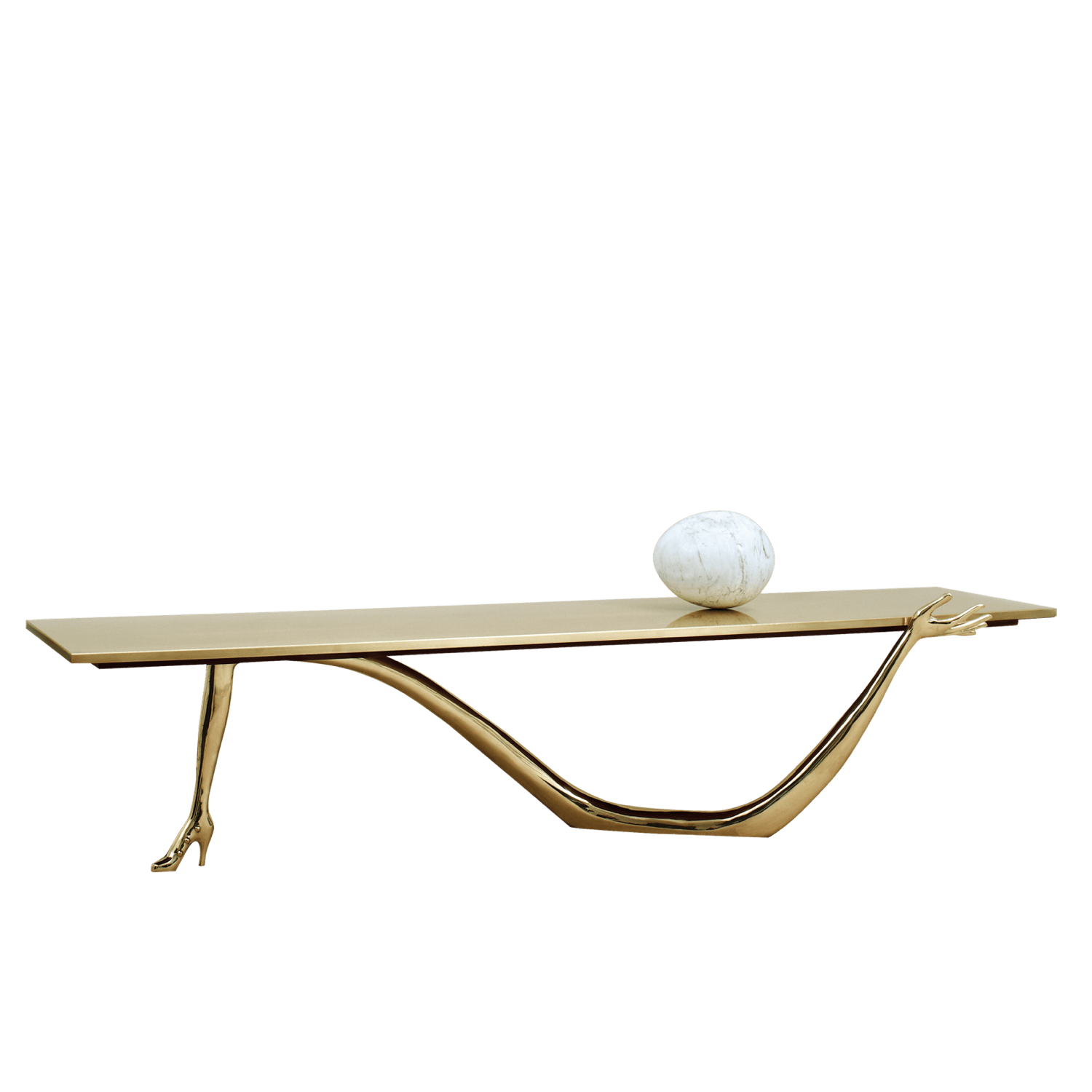 Leda Sculpture Low Table