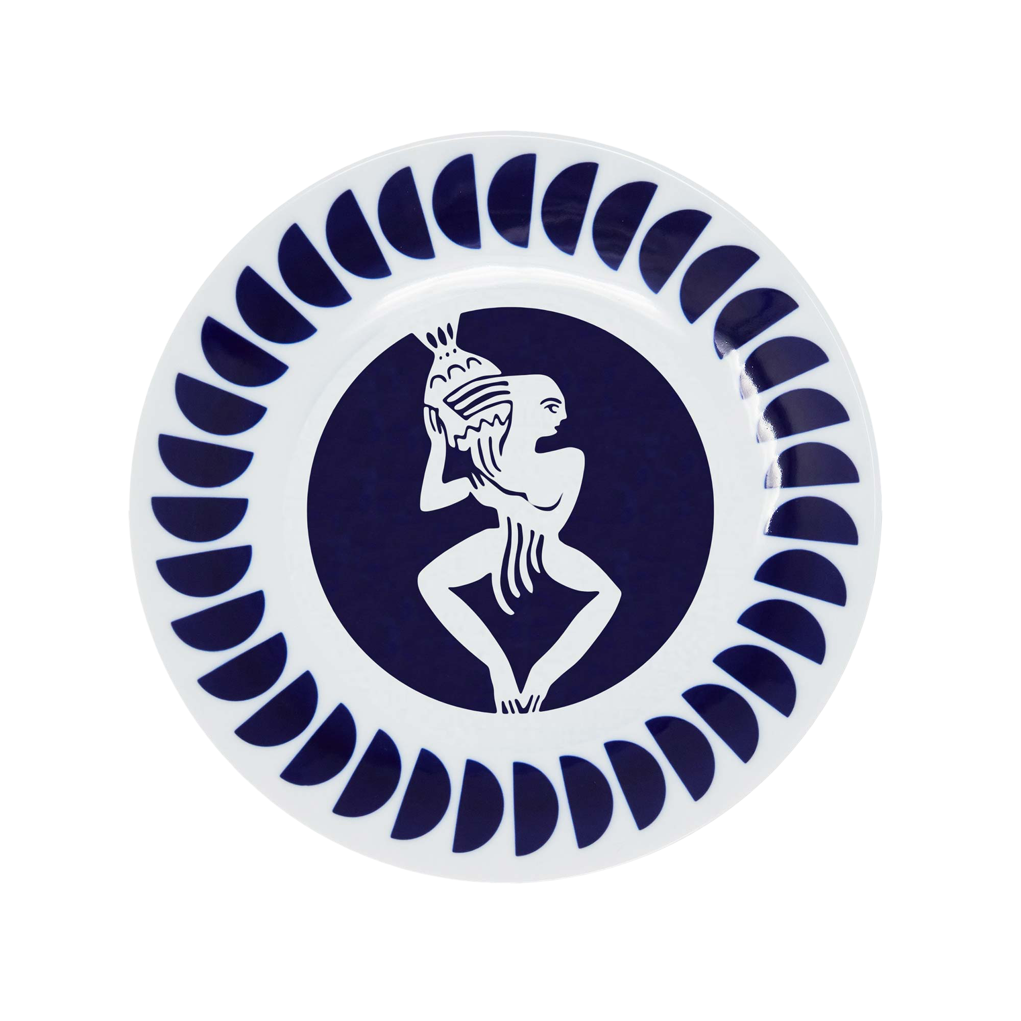 Porcelain Zodiac plates 0301 (set of 2)