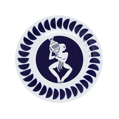 Porcelain Zodiac plates 0301 (set of 2)