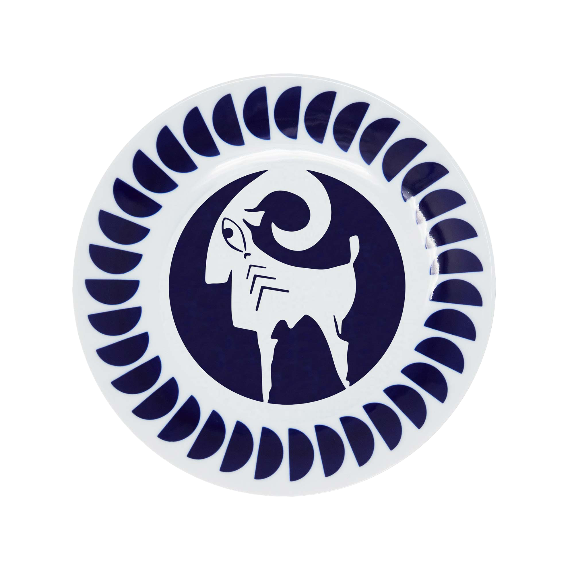 Porcelain Zodiac plates 0301 (set of 2)