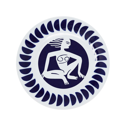 Porcelain Zodiac plates 0301 (set of 2)