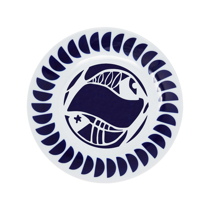 Porcelain Zodiac plates 0301 (set of 2)