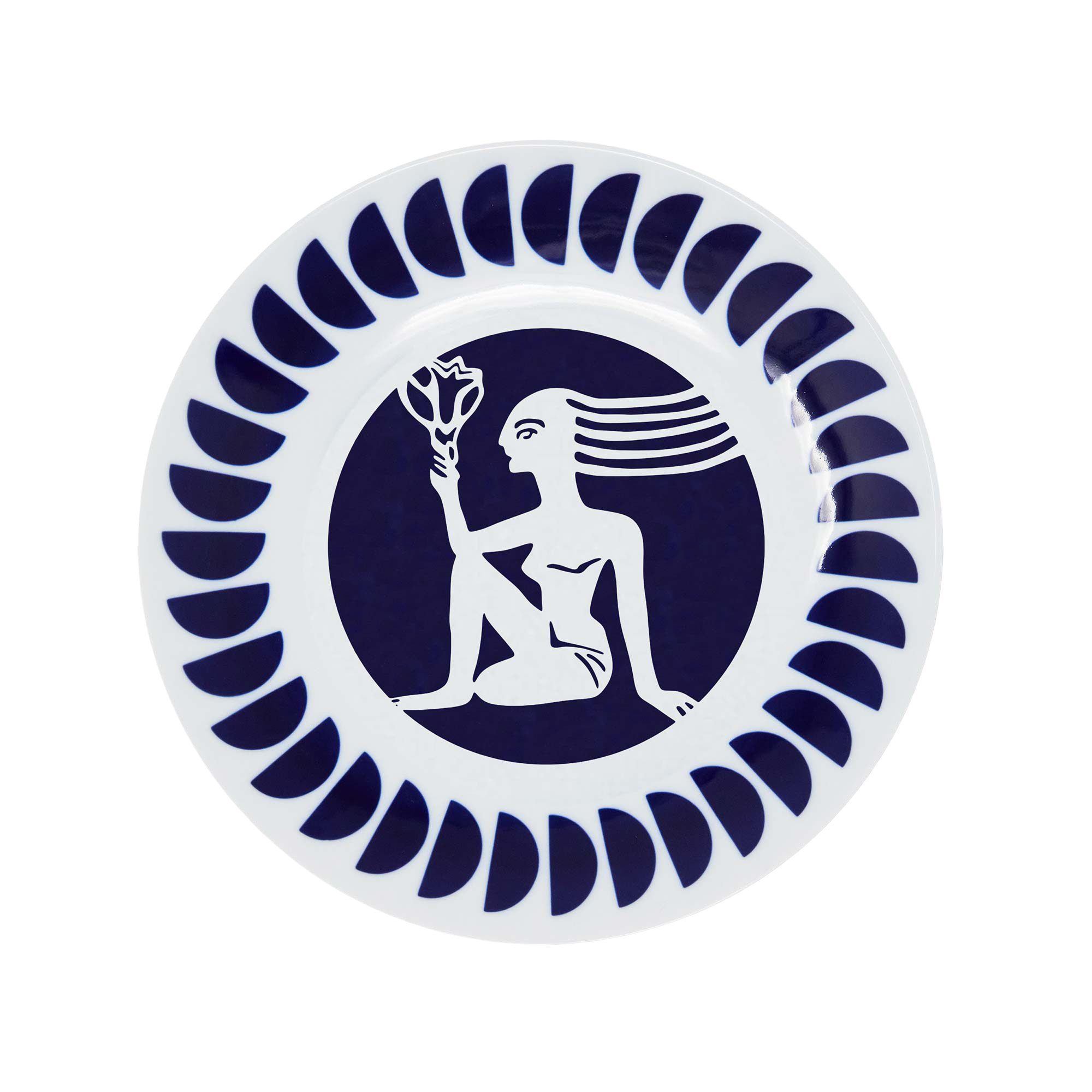 Porcelain Zodiac plates 0301 (set of 2)